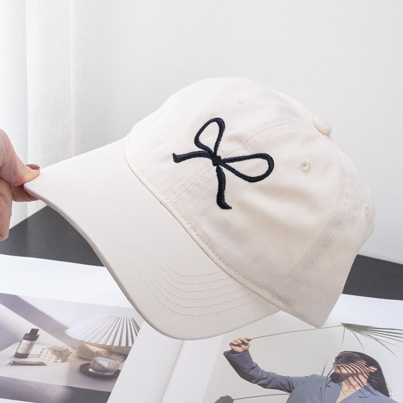 Wholesale Sweet Bow Embroidered Baseball Cap